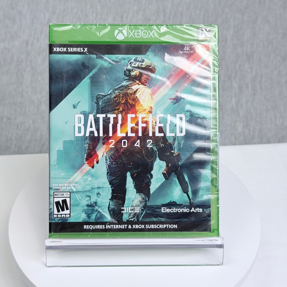 Battlefield 2042 Xbox Series X New Sealed EA First Person Shooter Video Game